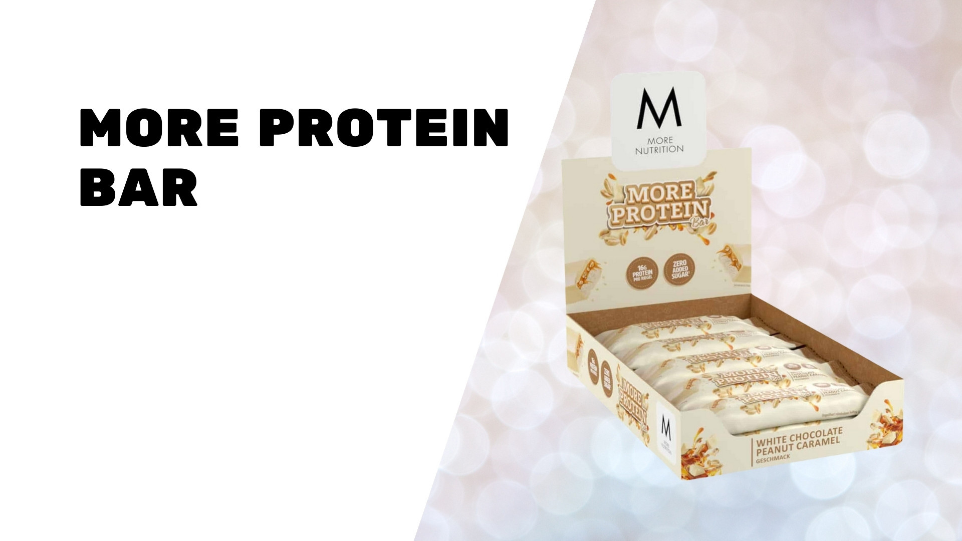 More Protein Bar – Verkaufsstart am 13.08.2023