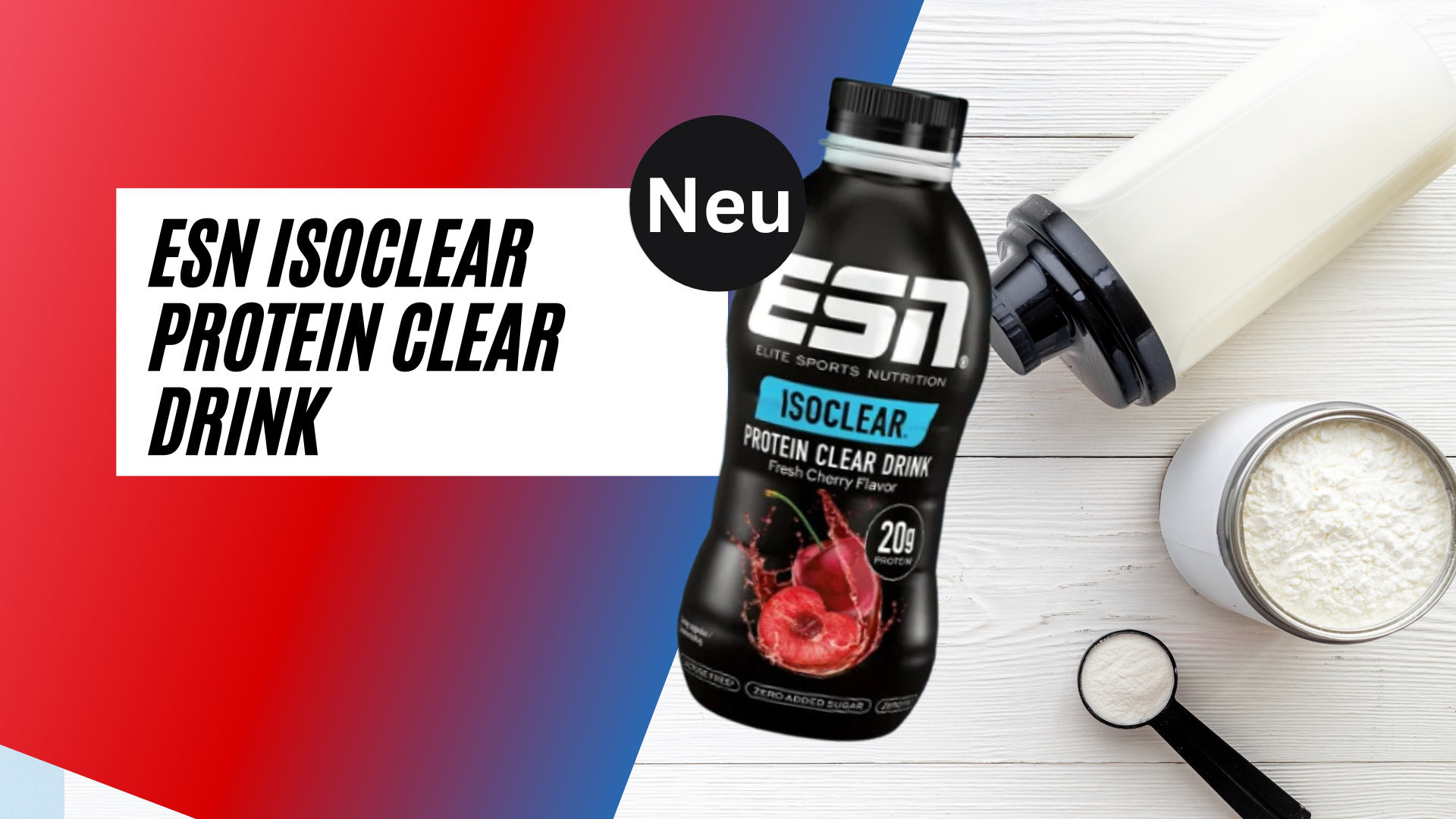 ESN Isoclear Protein Clear Drink