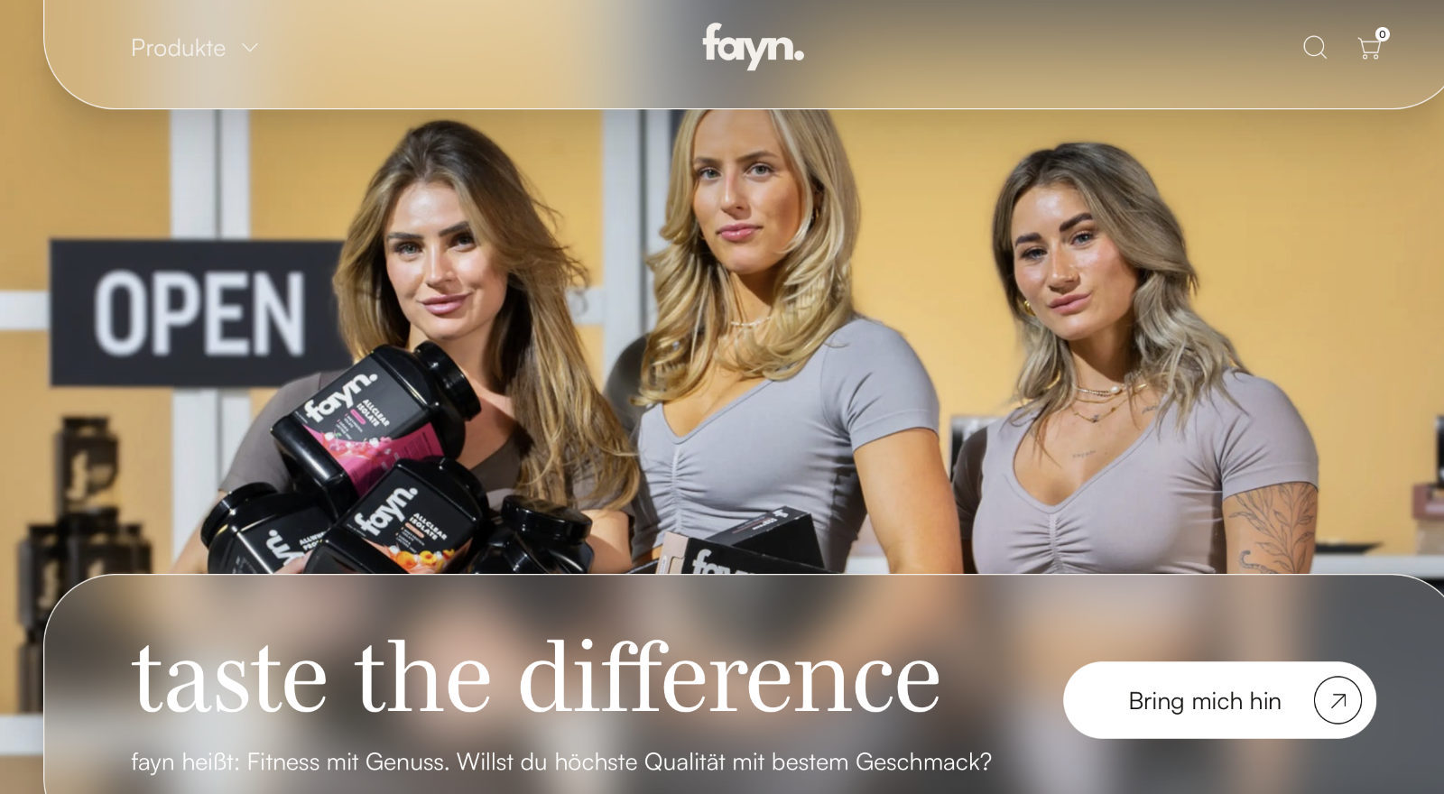 Fayn: Die neue Supplement Marke von TEVEO